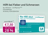 mea - meine apotheke - Ibu 400 akut — 1 A Pharma Angebot im Prospekt Ibu 400 akut — 1 A Pharma bei mea - meine apotheke im Prospekt "" für 7,50 €