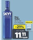 Vodka im Angebot bei combi in Melle Vodka Angebote von Skyy bei combi Melle für 11,11 €