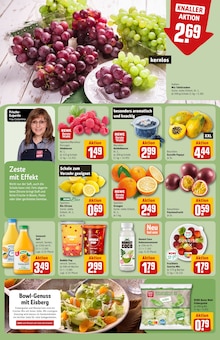 Weintrauben im REWE Prospekt "Dein Markt" mit 40 Seiten (Hamburg)