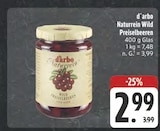 Naturrein Wild Preiselbeeren bei EDEKA im Kemnath Prospekt für 2,99 €
