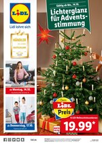 Lidl Prospekt "Lichterglanz für Adventsstimmung", 48 Seiten, für Attendorn, 14.10.2019 - 19.10.2019 Lidl Prospekt "Lichterglanz für Adventsstimmung", 48 Seiten, für Attendorn, 14.10.2019 - 19.10.2019