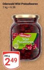 Wild-Preiselbeeren Angebote von Odenwald bei GLOBUS Oberursel für 2,49 €