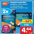 Knusperfilets Angebote von Seagold bei Netto Marken-Discount Bad Salzuflen für 4,44 €