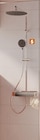 Colonne de douche thermostatique chromé avec tablette easy - SENSEA dans le catalogue Weldom