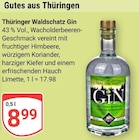 Thüringer Waldschatz Gin Angebote bei GLOBUS Halle für 8,99 €