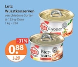 Lyoner von Lutz im aktuellen V-Markt Prospekt für 0,88 €