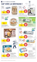 Prix et réduction Saumon surgelé dans le prospectus Intermarché Hyper en cours Offre Saumon surgelé dans le catalogue Intermarché Hyper du moment à la page 10