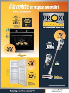 Prospectus Proxi Confort à Ger, "À la rentrée, on recycle ensemble !", 8 pages de promos valables du 01/09/2025 au 30/09/2025