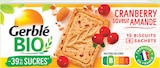 Biscuit bio sablé cranberry saveur amande bio - GERBLÉ dans le catalogue Intermarché Express