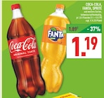 Coca-Cola oder Fanta bei Marktkauf im Ennigerloh Prospekt für 1,19 €