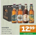 Getränke A-Z Löcknitz - GESSNER Angebot im Prospekt GESSNER bei Getränke A-Z im Löcknitz Prospekt für 12,99 €
