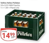 Aktuelle Veltins Angebote bei GLOBUS in Trier Aktuelles Helles Pülleken Angebot bei GLOBUS in Trier ab 14,99 €