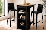 Lot de 2 tabourets de bar noirs - Castorama à Six-Fours-les-Plages Lot de 2 tabourets de bar noirs en promo chez Castorama Six-Fours-les-Plages à 54,90 €