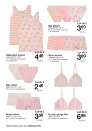 Offre Boxer enfant dans le catalogue Zeeman du moment à la page 22