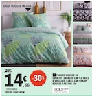 E.Leclerc Aulnoye-Aymeries - Promo Parure housse de couette Promo Parure housse de couette à 14,66 € dans le catalogue E.Leclerc à Aulnoye-Aymeries