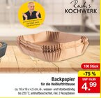 Backpapier für die Heißluftfritteuse im Angebot bei Zimmermann in Hildesheim Backpapier für die Heißluftfritteuse Angebote von Rach's Kochwerk bei Zimmermann Hildesheim für 4,99 €
