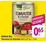 Tomaten in Stücken Angebote von EDEKA Bio bei E center Rastatt für 0,65 €
