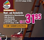 Wand- und Deckenfarbe im Angebot bei Hornbach in Worms Wand- und Deckenfarbe Angebote von HORNBACH bei Hornbach Worms für 31,95 €