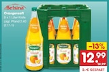 Netto Marken-Discount Weiterstadt - Orangensaft Angebot im Prospekt Orangensaft bei Netto Marken-Discount im Weiterstadt Prospekt für 12,99 €