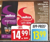 EDEKA - Caffe Crema Angebot im Prospekt Caffe Crema bei EDEKA im Prospekt "" für 13,99 €