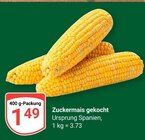 Zuckermais gekocht Angebote bei GLOBUS Rostock für 1,49 €