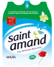 Eau minérale naturelle - SAINT AMAND en promo chez Carrefour Saint-Étienne à 2,40 €