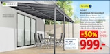 Aktuelles Aluminium Terrassendach Modell Borneo Angebot bei Lidl in Leipzig ab 999,00 €