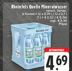 Aktuelles Rheinfels Quelle Mineralwasser Angebot bei E center in Wuppertal ab 4,69 €