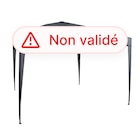 TONNELLE PLIABLE 3 X 3 M - GARDENSTAR - Auchan Hypermarché à Villeneuve-d'Ascq TONNELLE PLIABLE 3 X 3 M - GARDENSTAR en promo chez Auchan Hypermarché Villeneuve-d'Ascq à 29,99 €