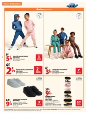 Promos Chaussures dans le catalogue "LA RENTRÉE À PRIX K.O." de Auchan Hypermarché Chaussures en promo dans le catalogue Auchan Hypermarché à la page 2