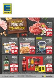 Aktueller EDEKA Supermärkte Prospekt für Much: Aktuelle Angebote mit 24} Seiten, 22.04.2024 - 27.04.2024