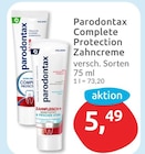 Complete Protection Zahncreme von Parodontax für 5,49 € bei budni im Angebot Complete Protection Zahncreme von Parodontax im aktuellen budni Prospekt