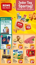 REWE Prospekt "Dein Markt" für Markranstädt, 30 Seiten, 27.01.2025 - 01.02.2025