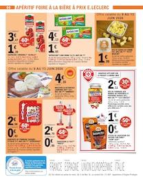 Prix et réduction Soupe dans le prospectus E.Leclerc en cours Offre Soupe dans le catalogue E.Leclerc du moment à la page 60