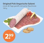 Original Pick Ungarische Salami im aktuellen V-Markt Prospekt für 2,99 €