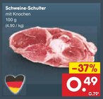 Schweine-Schulter bei Netto Marken-Discount im Prospekt "" für 0,49 €