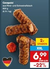 Cevapcici im Angebot bei Netto Marken-Discount in Karlsruhe Cevapcici Angebote bei Netto Marken-Discount Karlsruhe für 6,99 €