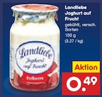 Aktuelles Joghurt auf Frucht Angebot bei Netto Marken-Discount in Wuppertal ab 0,49 €