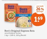 Aktuelle Reis Angebote bei tegut in Mannheim Aktuelles Mediterran Express Reis Angebot bei tegut in Mannheim ab 1,69 €