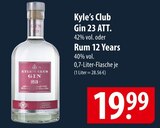 Gin 23 ATT. Angebote von Kyle’s Club bei famila Nordost Neustadt für 19,99 €