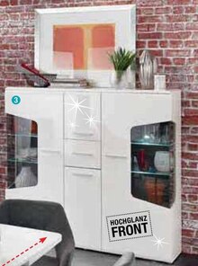 Highboard-Vitrine „COREL“ bei Zurbrüggen in Lünen Highboard-Vitrine „COREL“ im Angebot bei Zurbrüggen Lünen für 444,00 €
