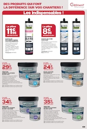 Peinture en promo dans le catalogue Gedimat à la page 11