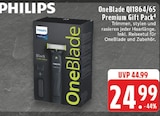 EDEKA - OneBlade QI1864/65 Premium Gift Pack Angebot im Prospekt OneBlade QI1864/65 Premium Gift Pack bei EDEKA im Prospekt "" für 24,99 €