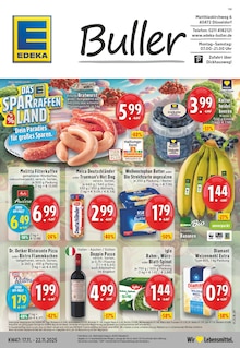 EDEKA Prospekt der Woche "Aktuelle Angebote" Seite 1, 17.11.2025 bis 22.11.2025 für Düsseldorf Aktueller EDEKA Prospekt "Aktuelle Angebote" Seite 1 von 24 Seiten für Düsseldorf