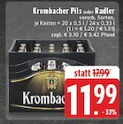 Aktuelles Pils Angebot bei E center in Herne ab 11,99 €