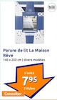 Parure de lit - La Maison Rêve en promo chez Action Villejuif à 7,95 €