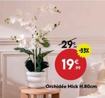 Orchidée Mick H.80cm dans le catalogue Maxi Bazar