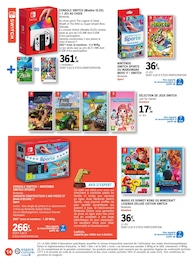 Offre Nintendo Switch dans le catalogue E.Leclerc du moment à la page 14