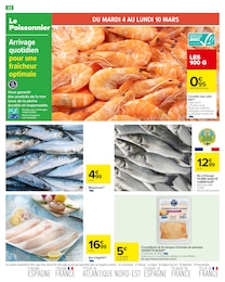 Offre Crevettes surgelées dans le catalogue Carrefour du moment à la page 22