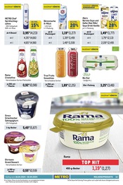 Rama Margarine Angebote im Prospekt "Food & Nonfood" von Metro auf Seite 16